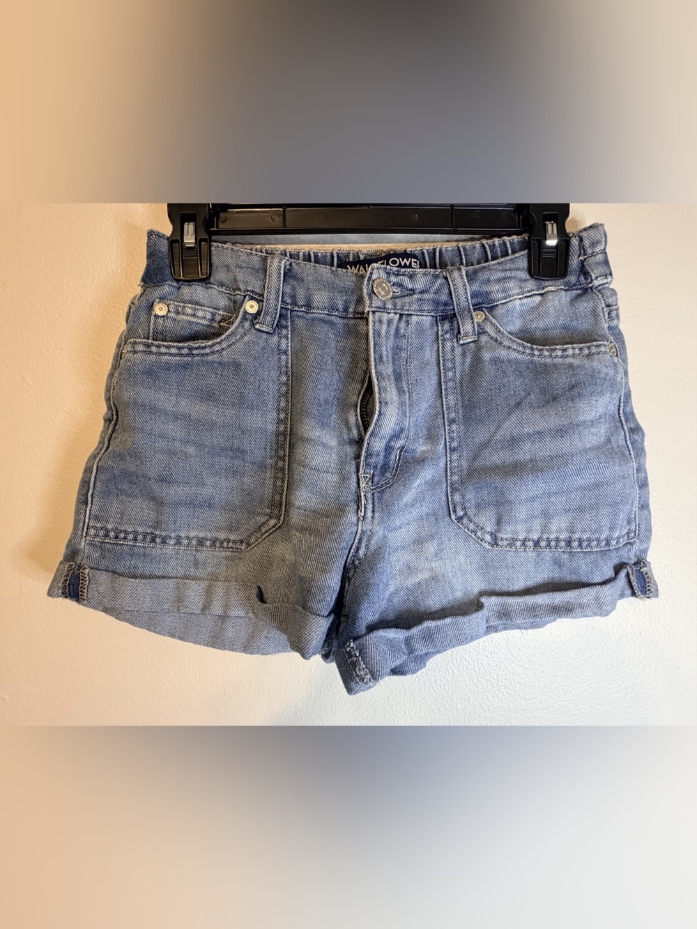 Wallflower Denim Shorts Teen Girls Size 3